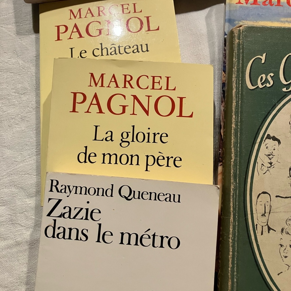 Lot of 8 French novels -2 vintage